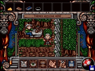 Screenshot from Valhalla & The Fortress Of Eve Amiga Floppy