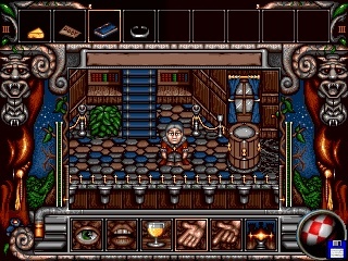 Screenshot from Valhalla & The Fortress Of Eve Amiga Floppy