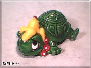 Tiny Tortues Tortue Flora n° 8 /1993 Kinder Surprise 